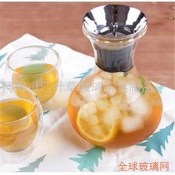优质耐热玻璃壶 热果汁、凉开水、热水一壶搞定，河间市四叶草玻璃茶具制品厂批发优选
